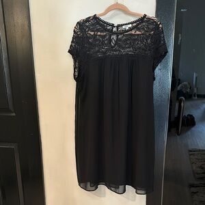 AUW Black Lace Dress